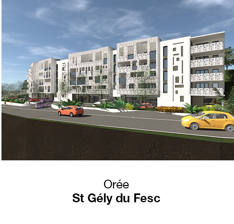Orée – résidence neuve à Saint-Gély-du-Fesc, Groupe Rambier Immobilier